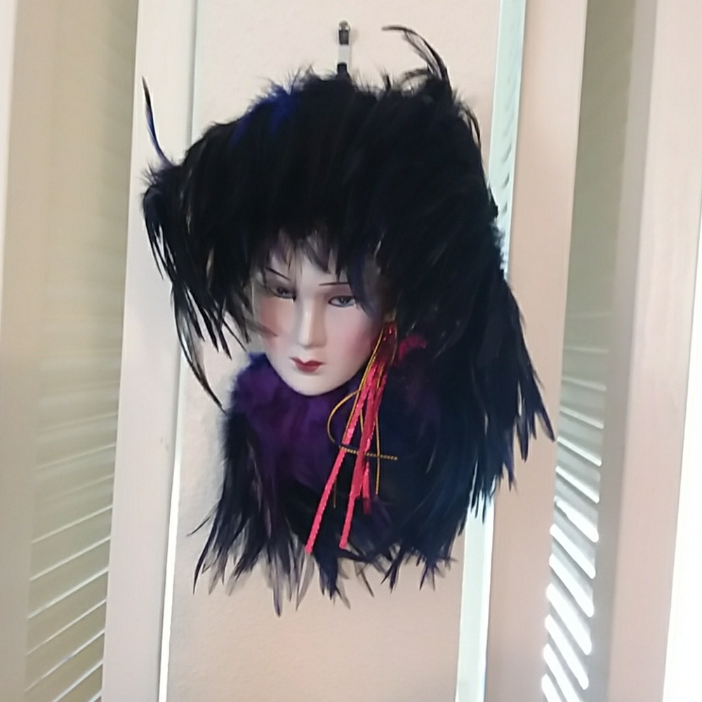 Decorative wall mask